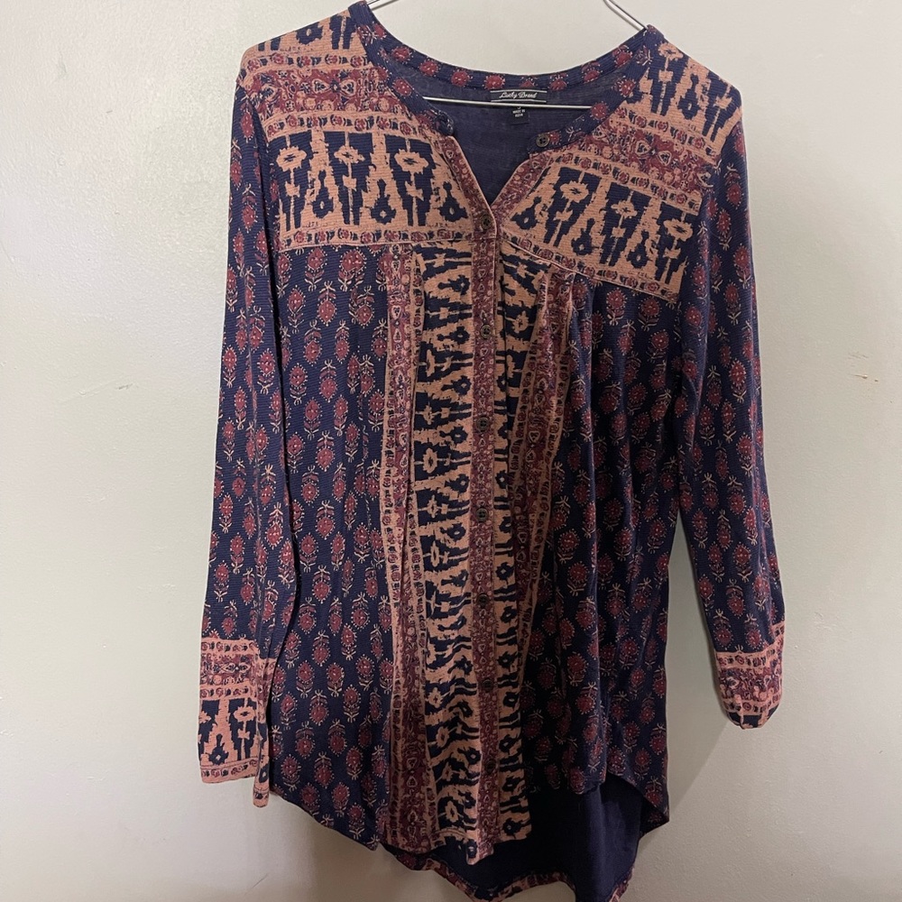 Lucky Brand Small Boho Blouse